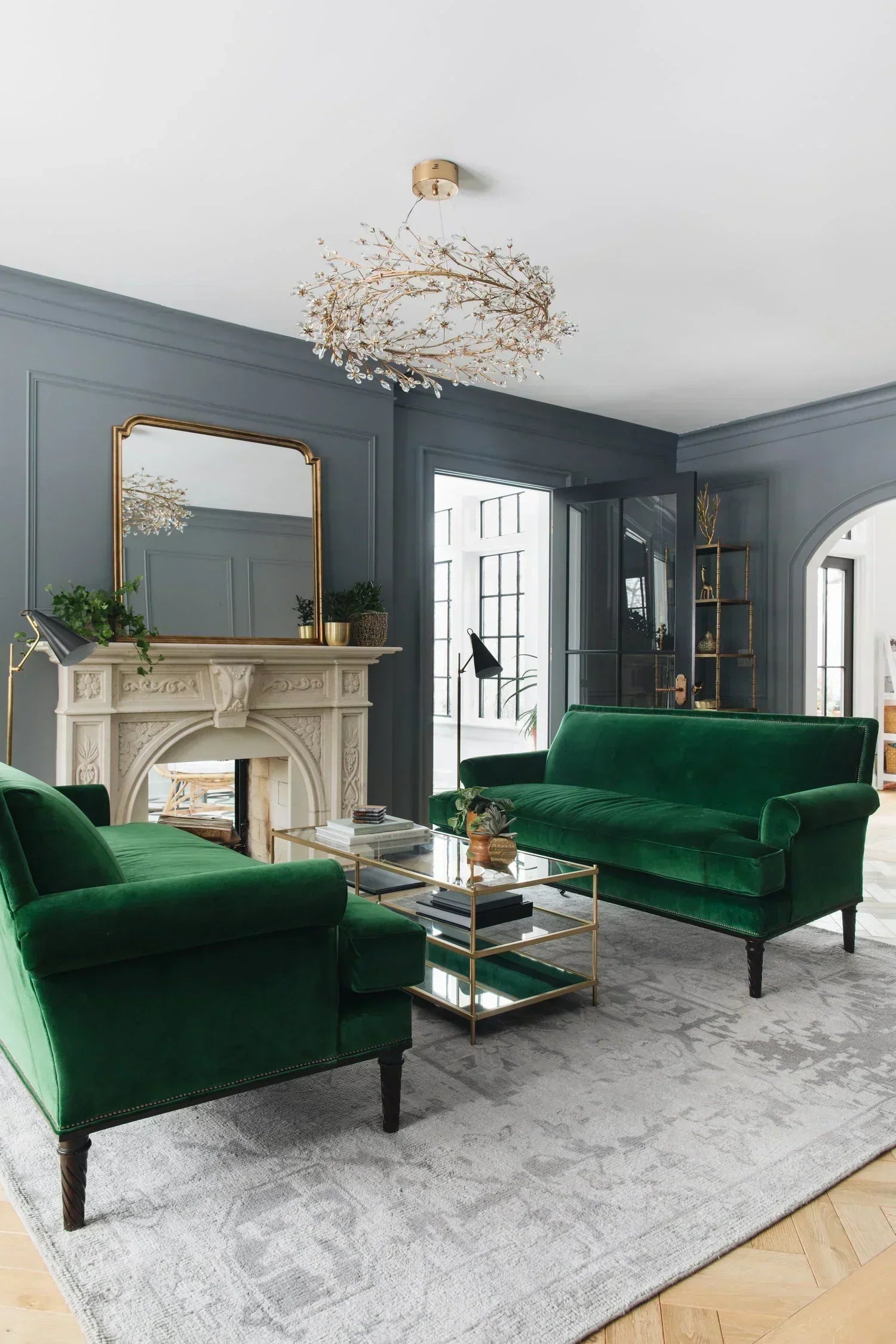 Charcoal Rooms & The Best Dark Gray Paint Colors