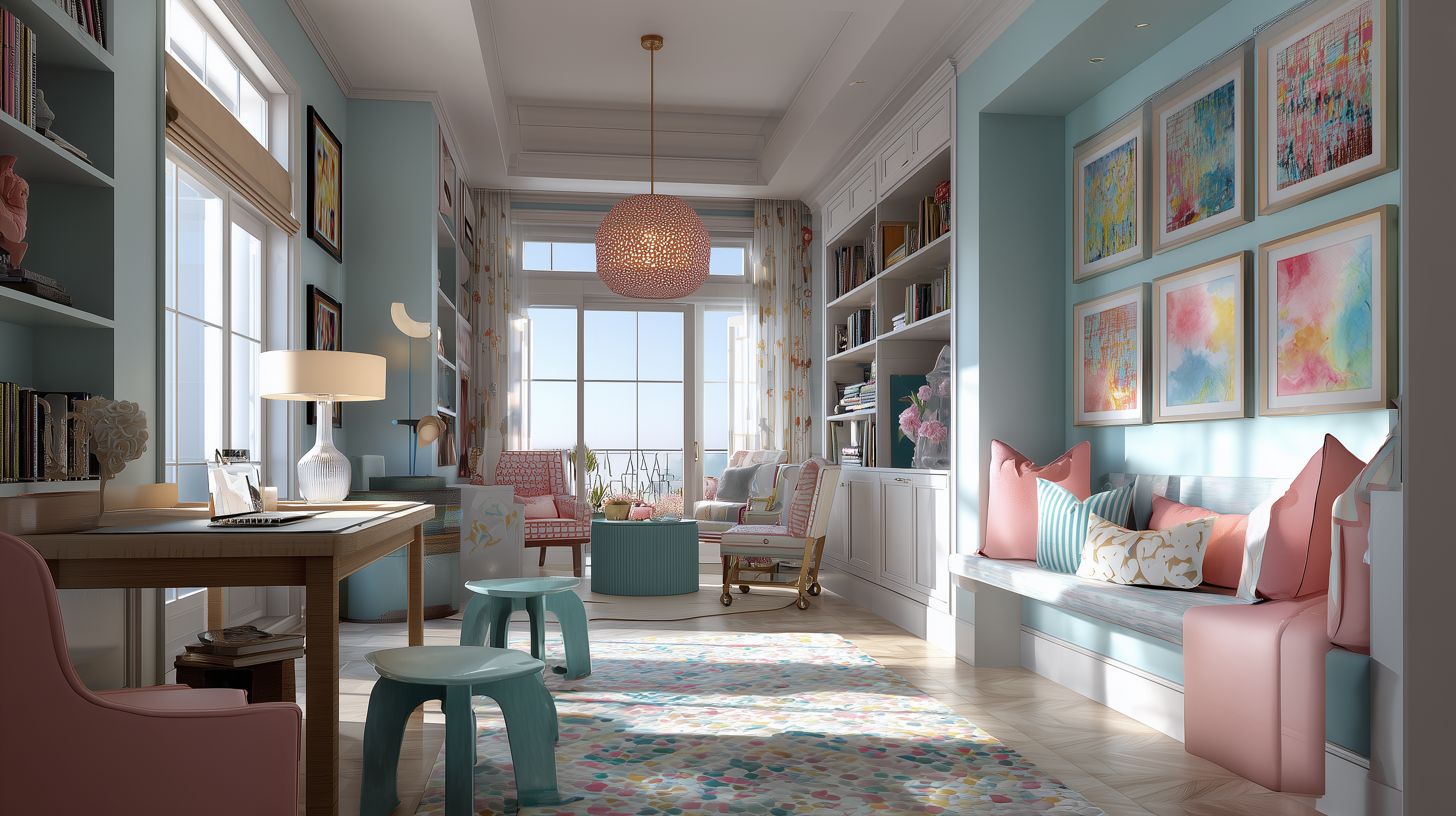 Study Room Interiors That Nurture Both Discipline and Imagination in Kids