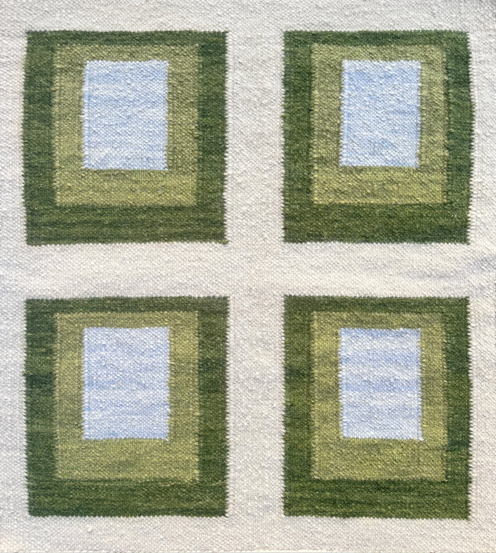 8x10 Color Study Wool Flatweave Rug (Stocked) by Kevin Francis Design | Luxury Area Rugs & Home Decor