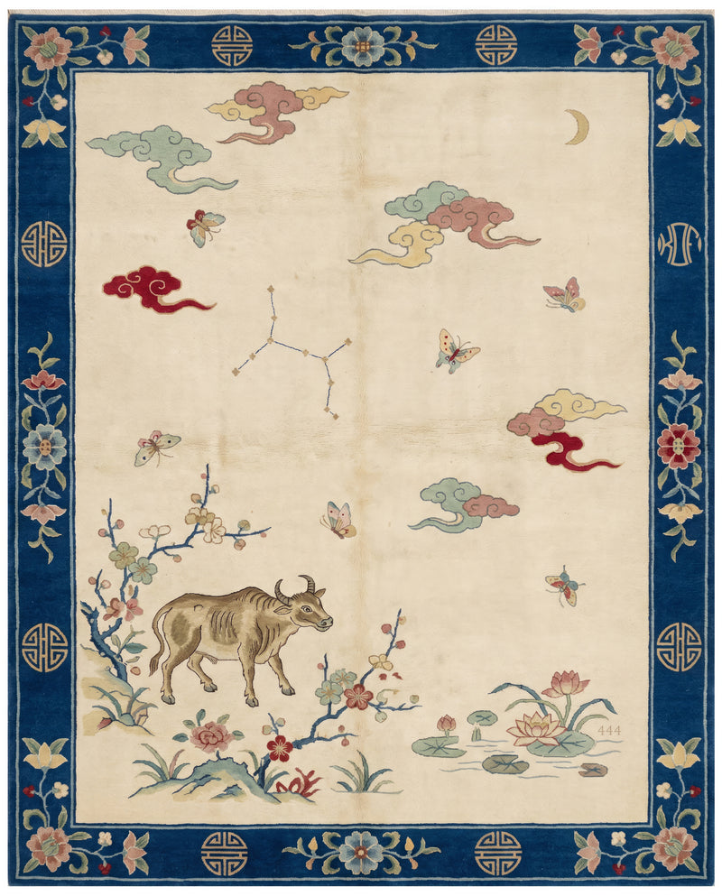 The Talisman Rug – Personalized Chinese Art Deco Rug