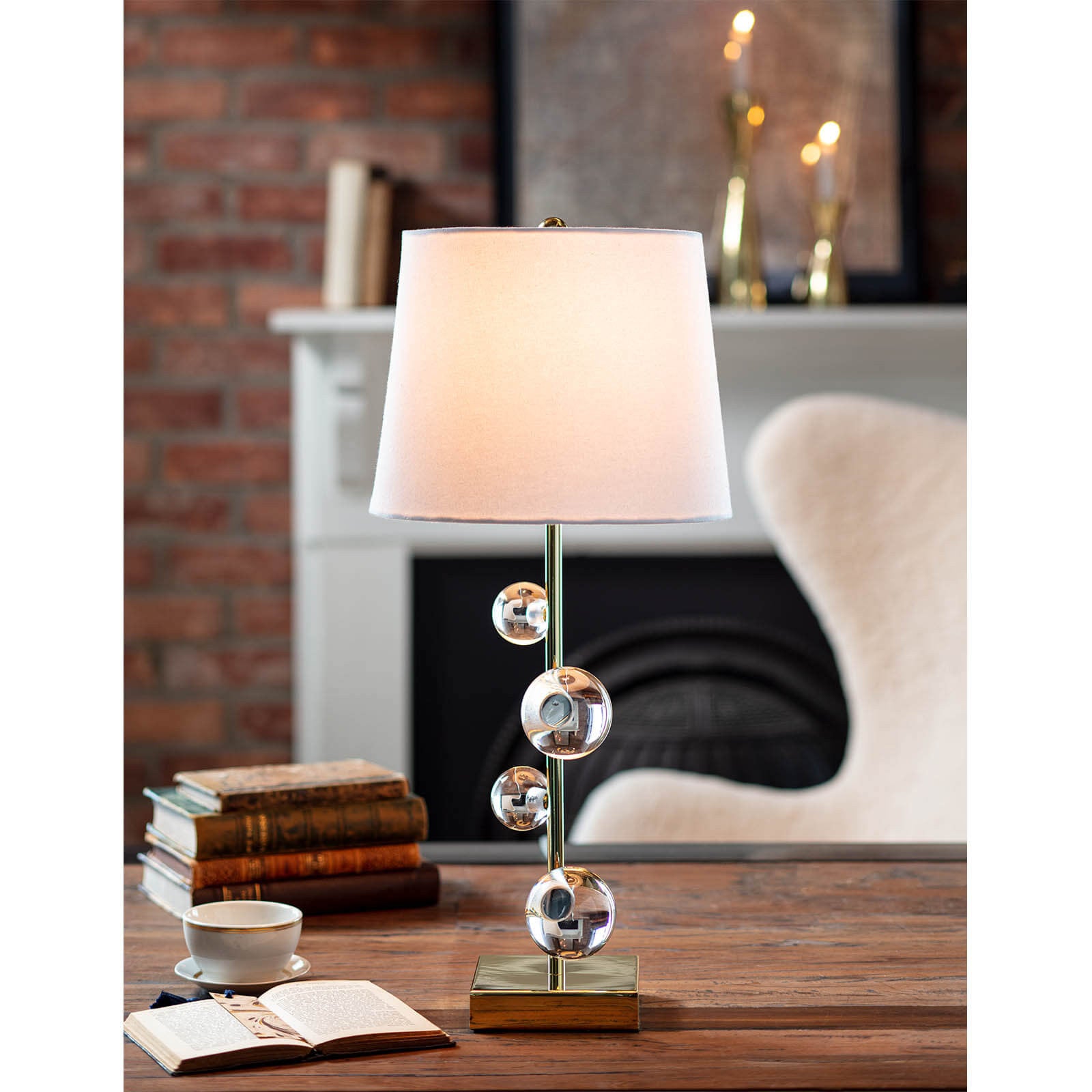 Bijou Bubble Buffet Table Lamp by Kevin Francis Design | Atlanta Interior Designer | Luxury Home Decor