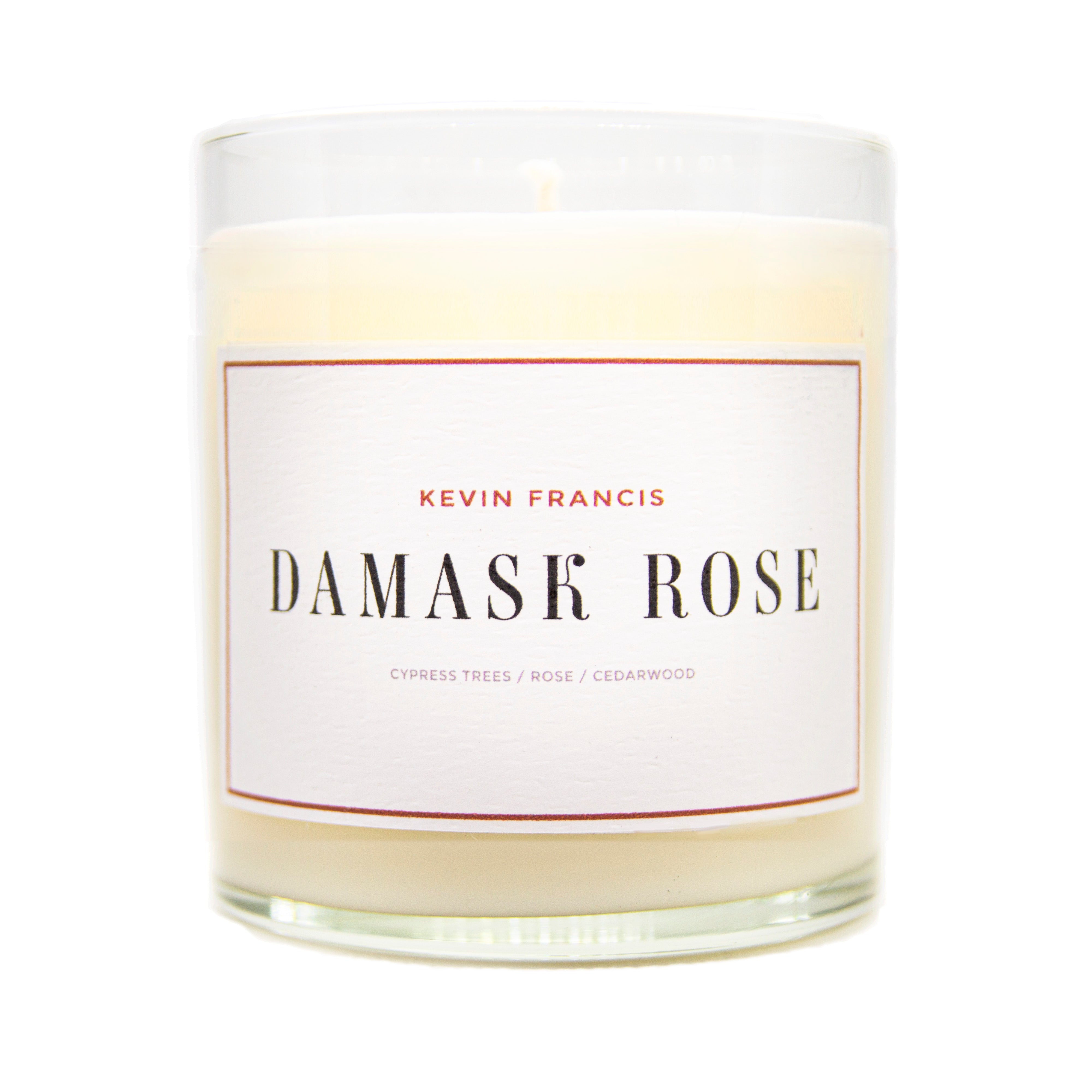 Damask Rose Scented Luxury Candle by Kevin Francis Design | Luxury Home Decor