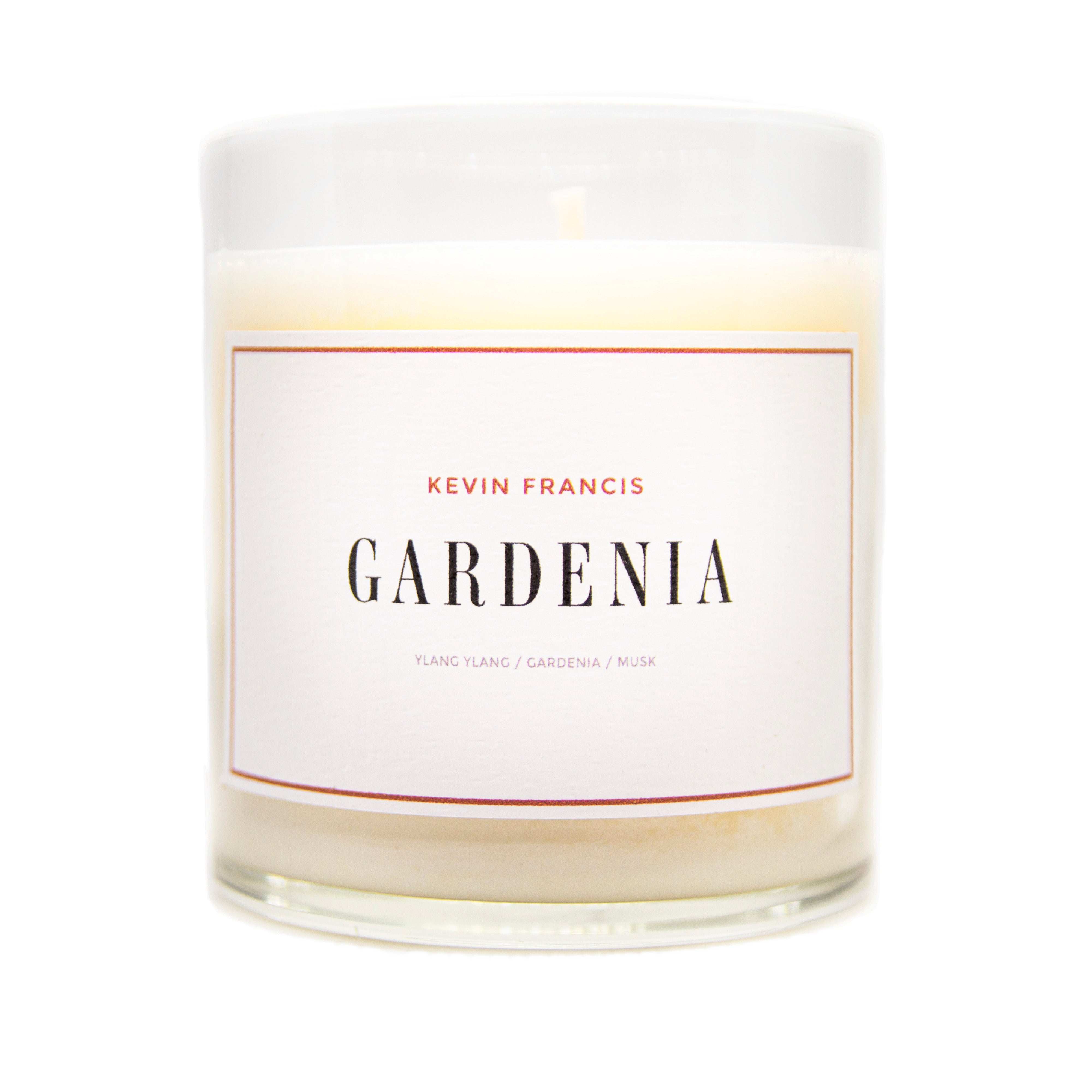Gardenia Scented Luxury Candle by Kevin Francis Design | Luxury Home Decor