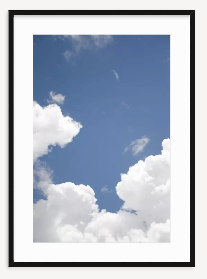 Clouds in Blue Sky I - Kevin Francis Design