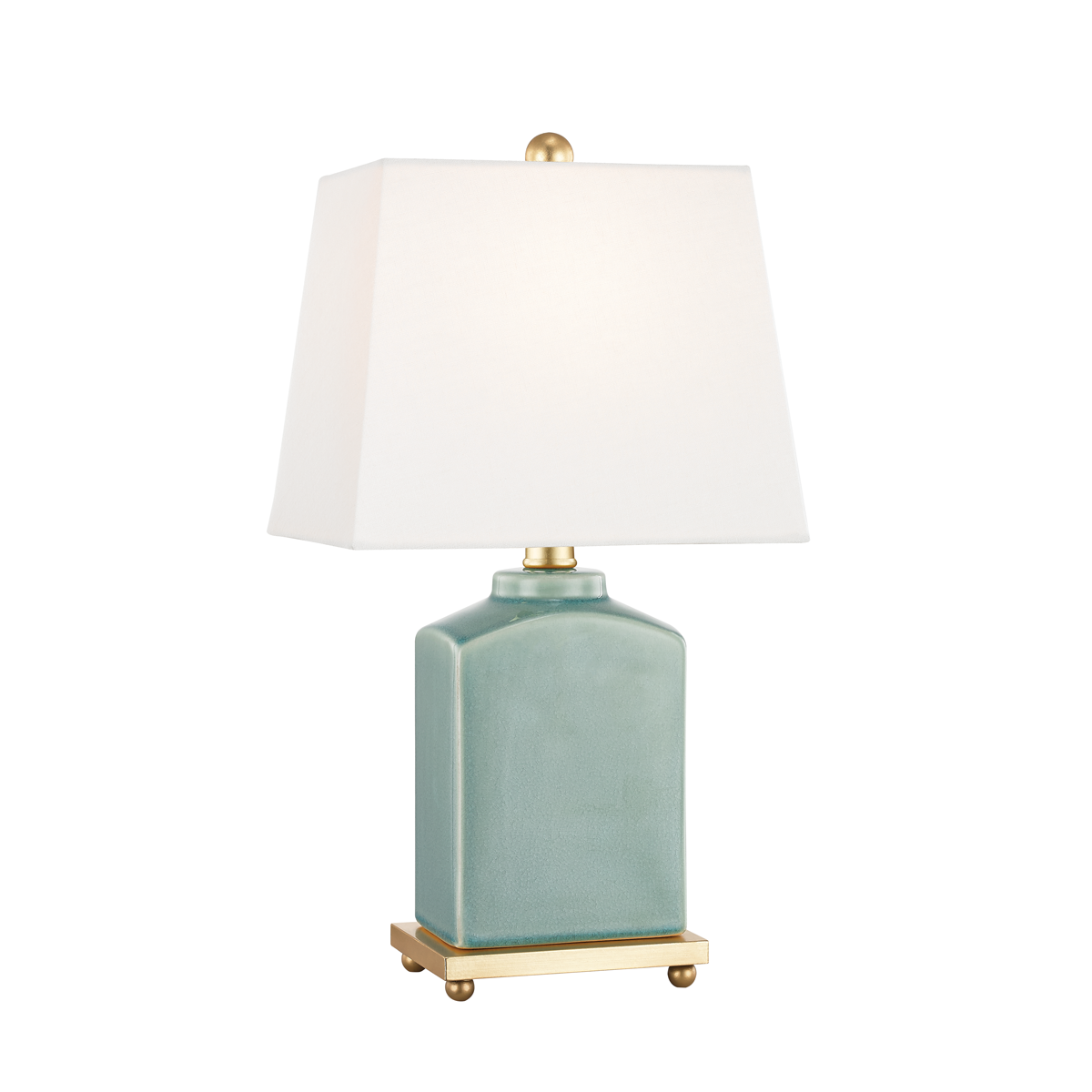 Brynn Jade Porcelain Table Lamp by Kevin Francis Design | Luxury Home Decor