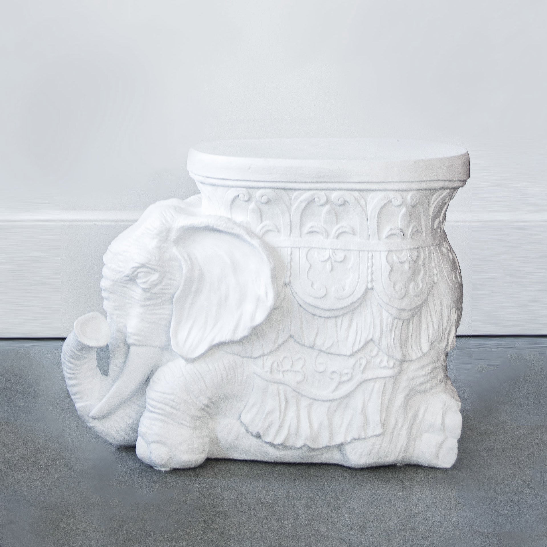 White Elephant Side Table - Kevin Francis Design