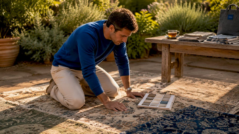 Types of Luxury Area Rug Fibers: A Decorator's Guide