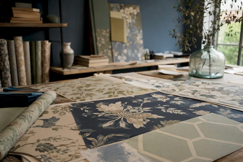 Designer Tested Wallpaper Sample Process for Homeowners