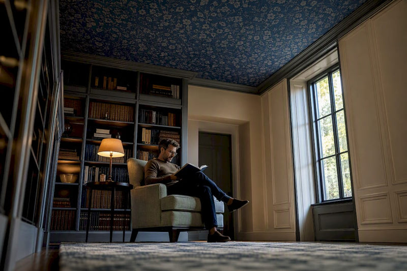 Pair Ceiling Wallpaper With Rugs: Designer Ideas for Complete Schemes