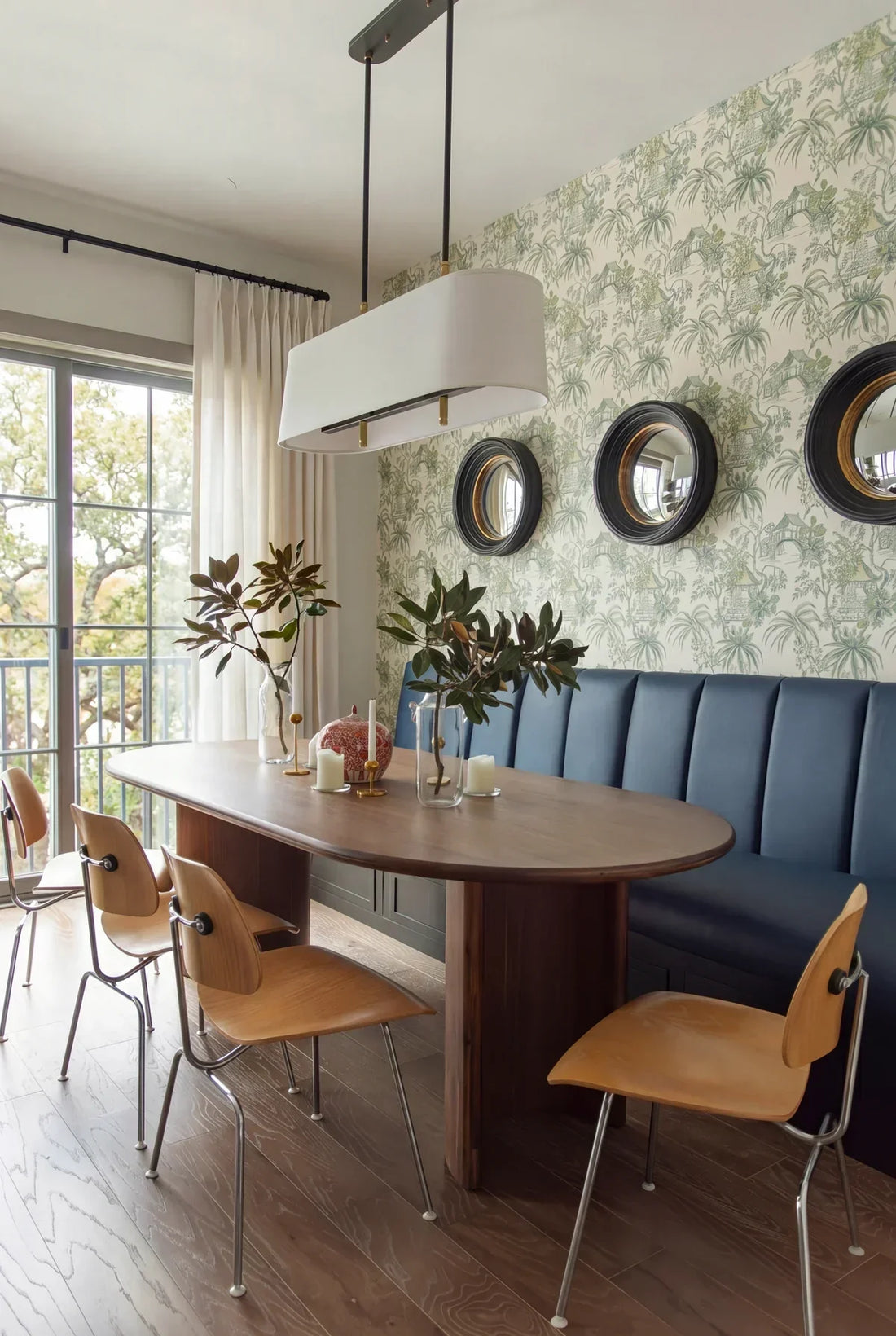 Atlanta interior designer Kevin Francis O'Gara in a layered, classical-modern room