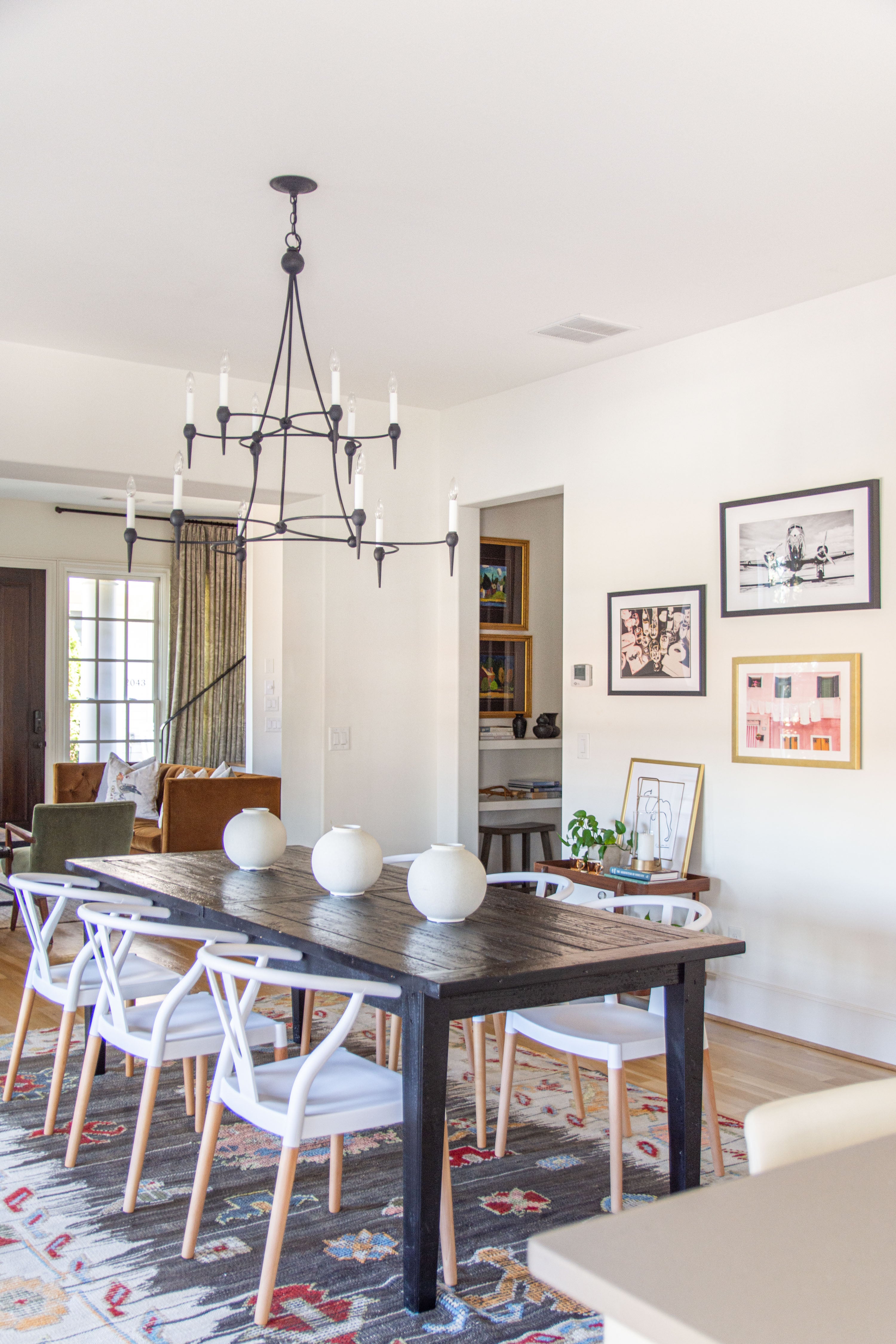 Bright Dining Room Update for Hedgewood Homes