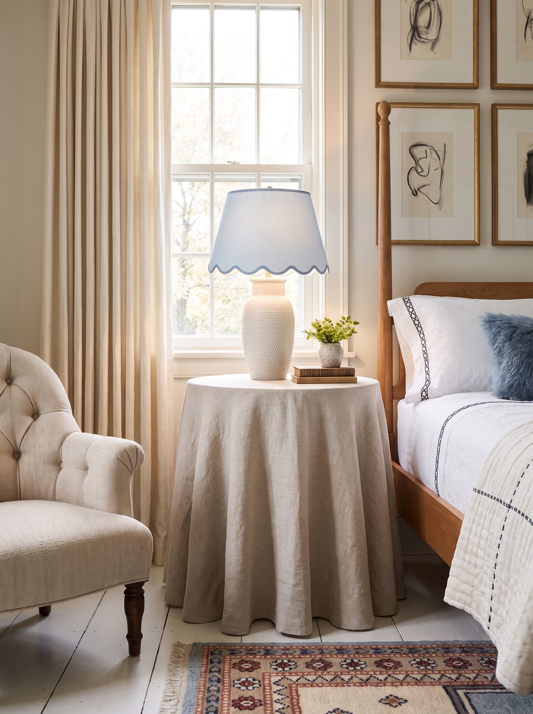 The Best Pleated & Scalloped Lampshades for Every Budget