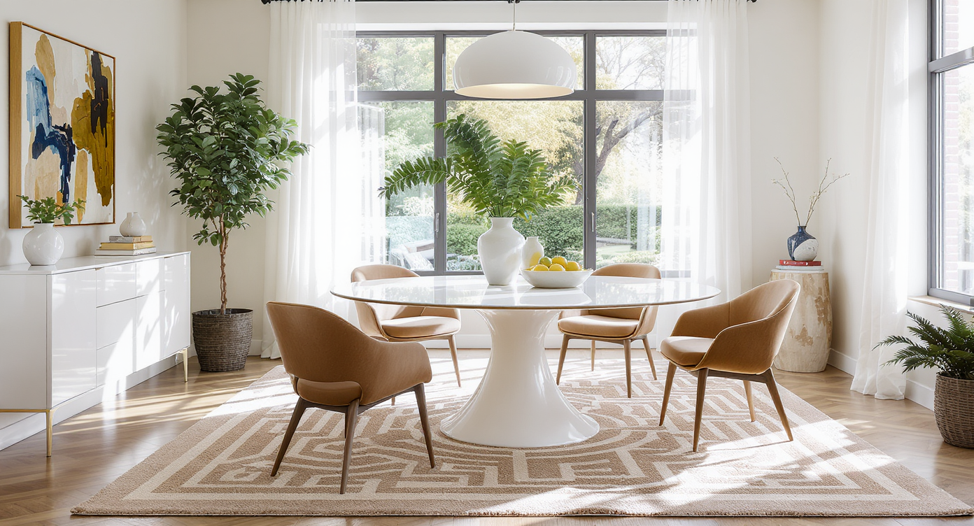 How to Create Interiors That Blend Rug Artistry and Structural Elegance