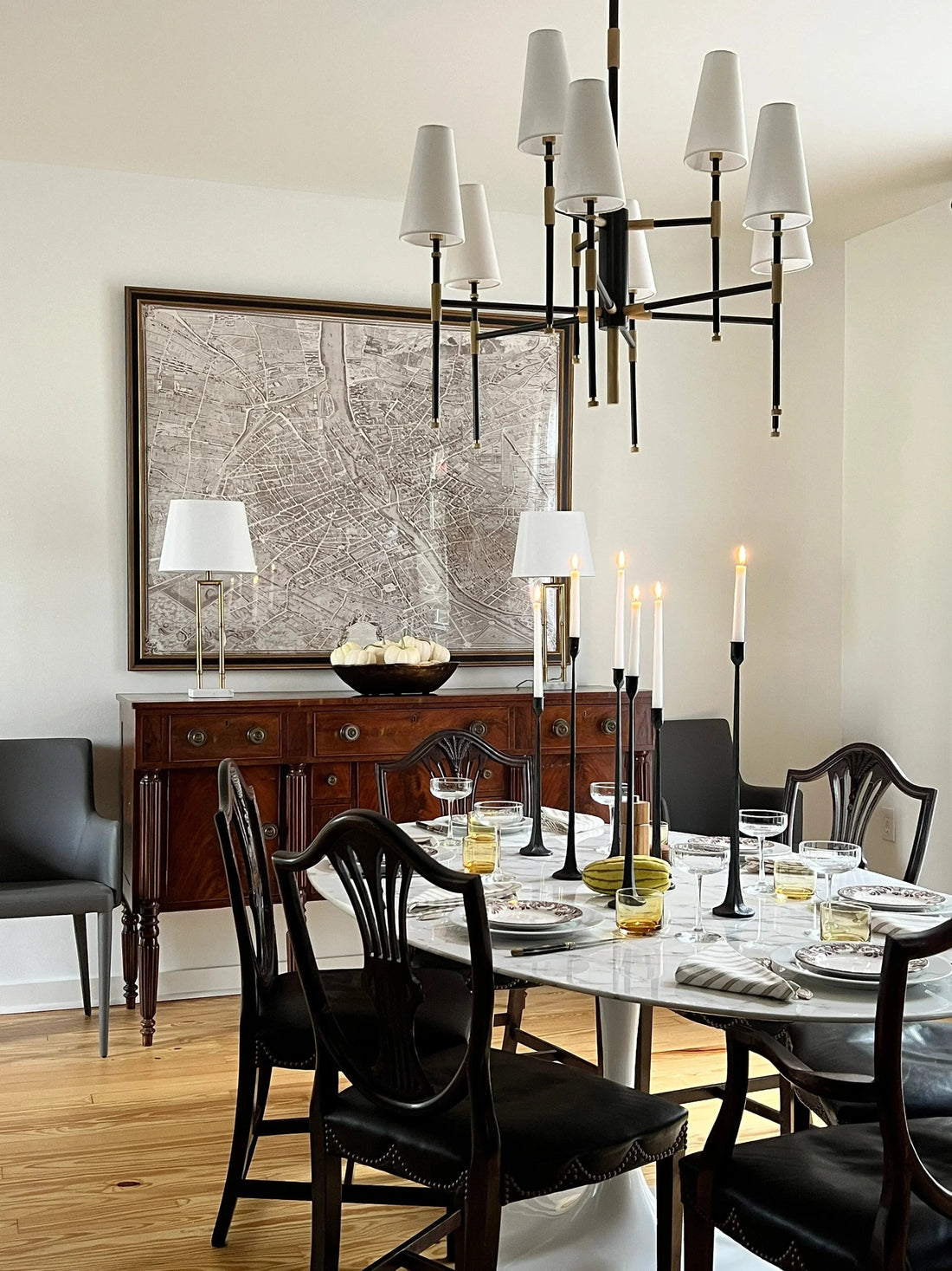 A Simple & Moody Fall Table Setting