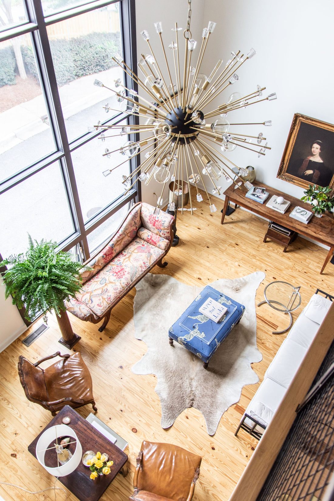 Modern Chandeliers for a Midtown Townhouse