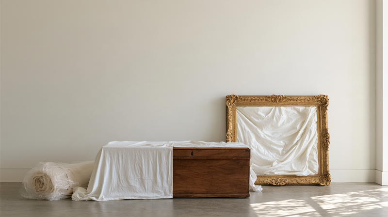 How to Pack Antique Furniture, Art and Textiles by Material