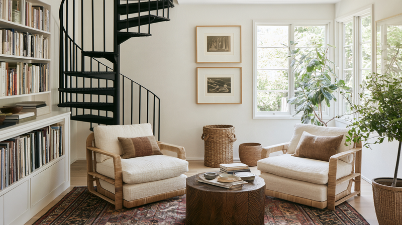 Sculptural Staircases for Small Homes: Make the Stair the Statement
