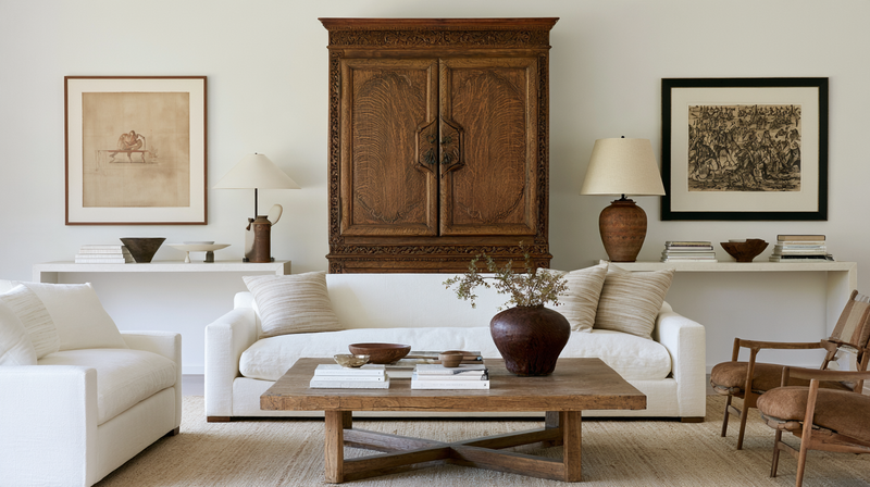 How to Place Antique Furniture in a Modern Room