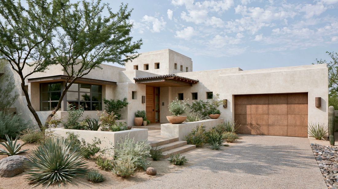 Desert Modern Exteriors: Palette and Materials for a Southwest Home