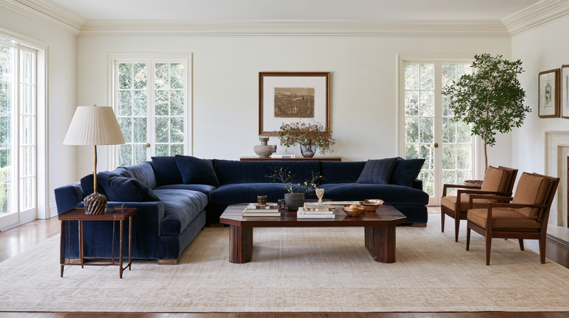 What Size Rug for a Sectional? A Designer's Sizing Guide