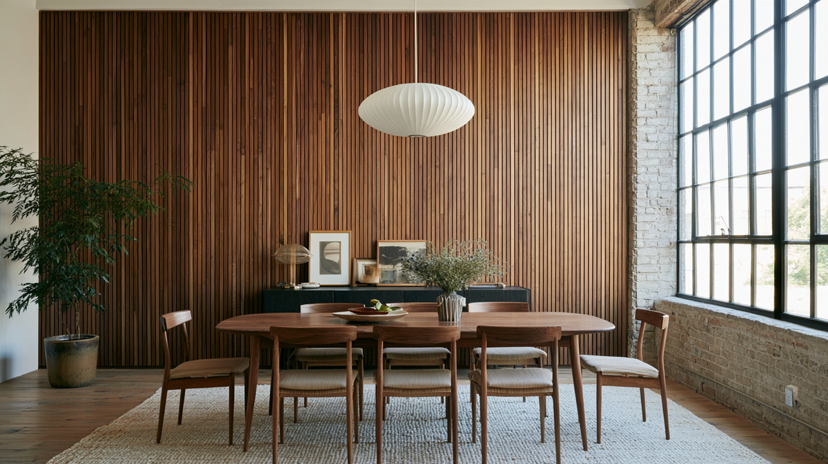 Loft Dining Room Acoustics: How One Wall Quieted the Echo