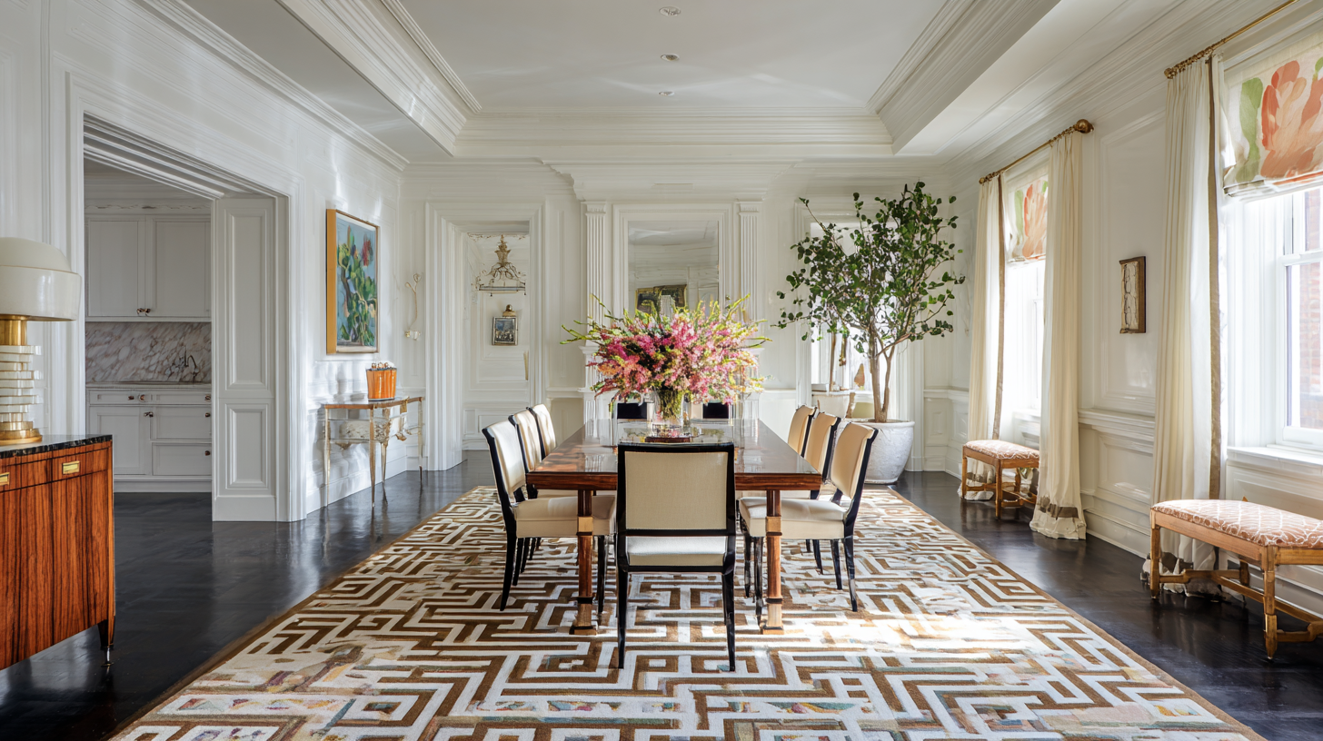 Why Geometric Rugs Are The Secret To Seamless Holiday Transitions In 2025