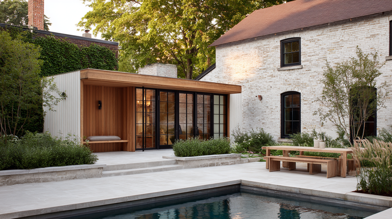 Designing a Scandinavian-Style Backyard Retreat Around an Outdoor Sauna