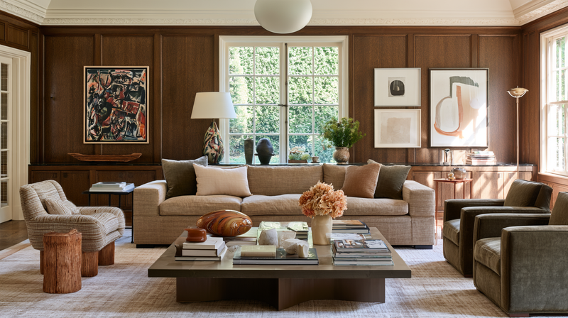 How to Make a Neutral Living Room Look Luxurious