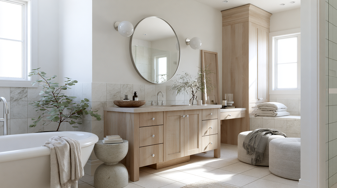 Why a Round Bathroom Mirror is the Perfect Choice for a Stylish Upgrade