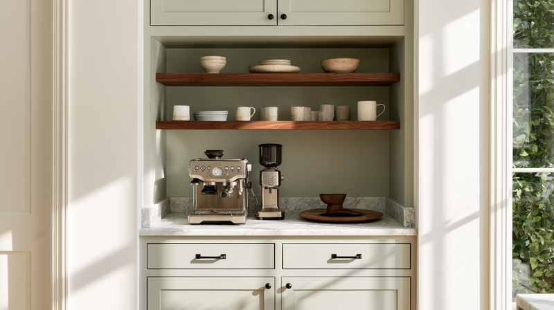 Home Coffee Bar Ideas That Actually Look Designed