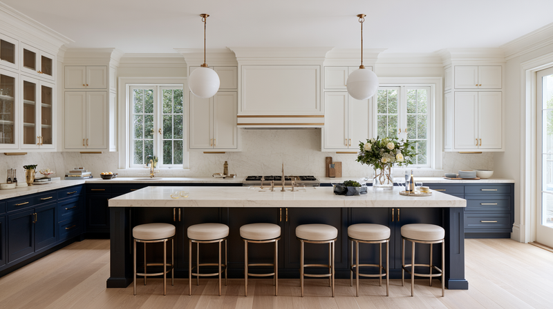 How to Lay Out a Kitchen That Can Actually Host
