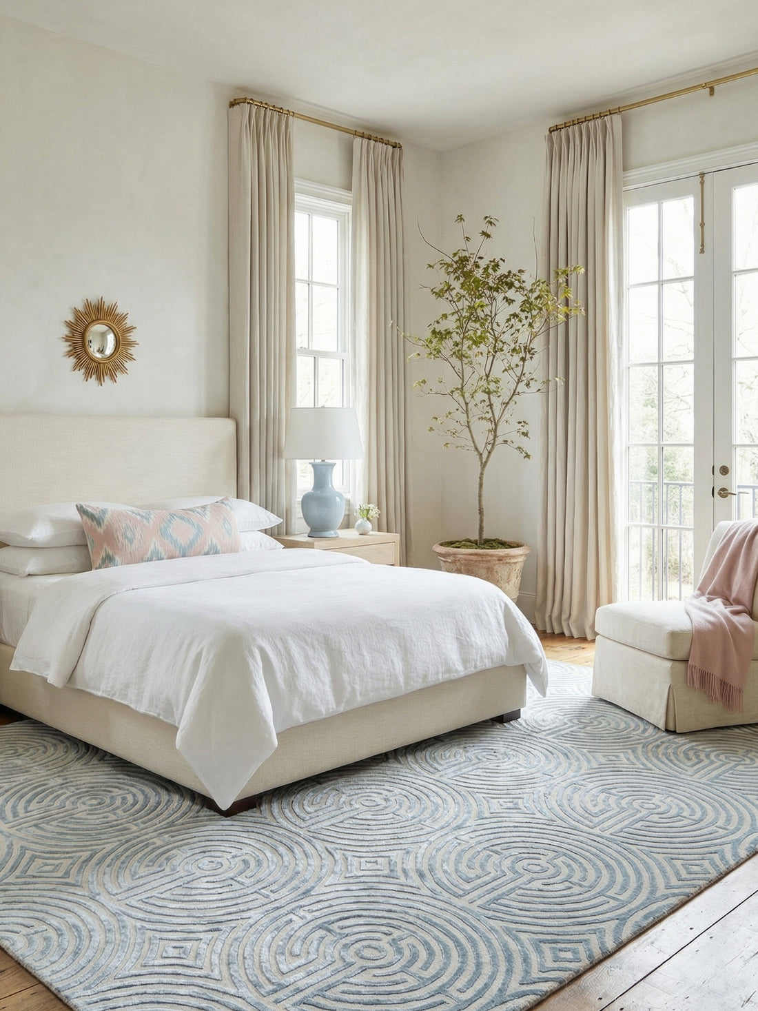 Bedroom Rug Size and Placement: A Designer's Guide