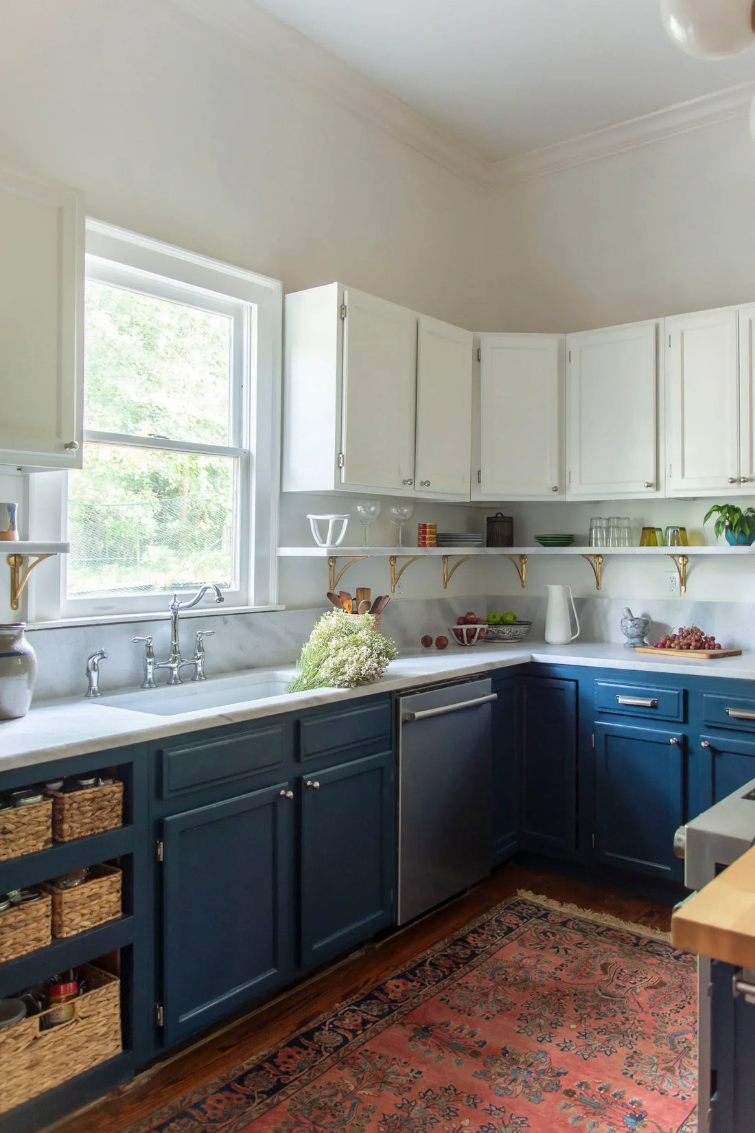 A Historic Kitchen Renovation With Georgia Marble