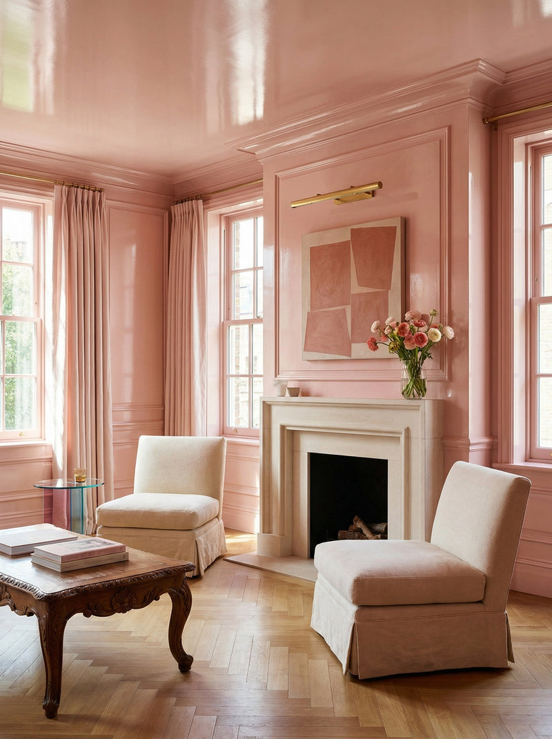 Lacquered Walls: A Designer's Guide to High Gloss Rooms