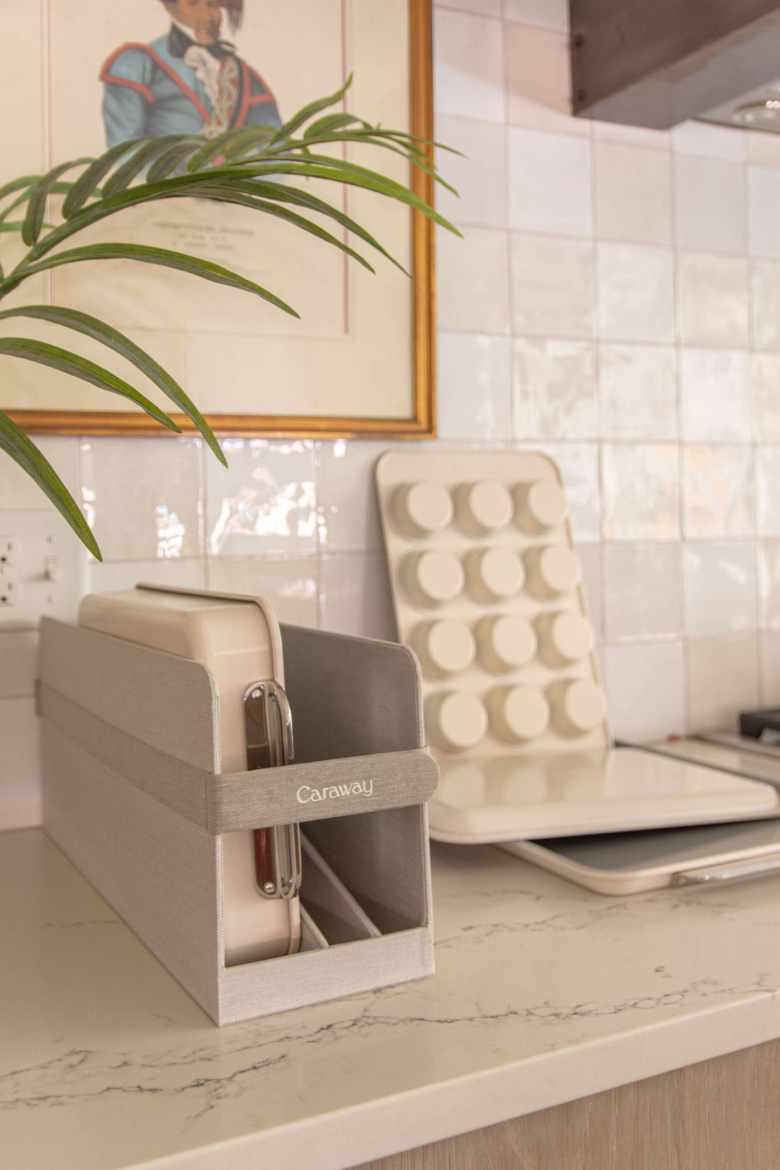 Caraway's Bakeware Collection in my Kitchen