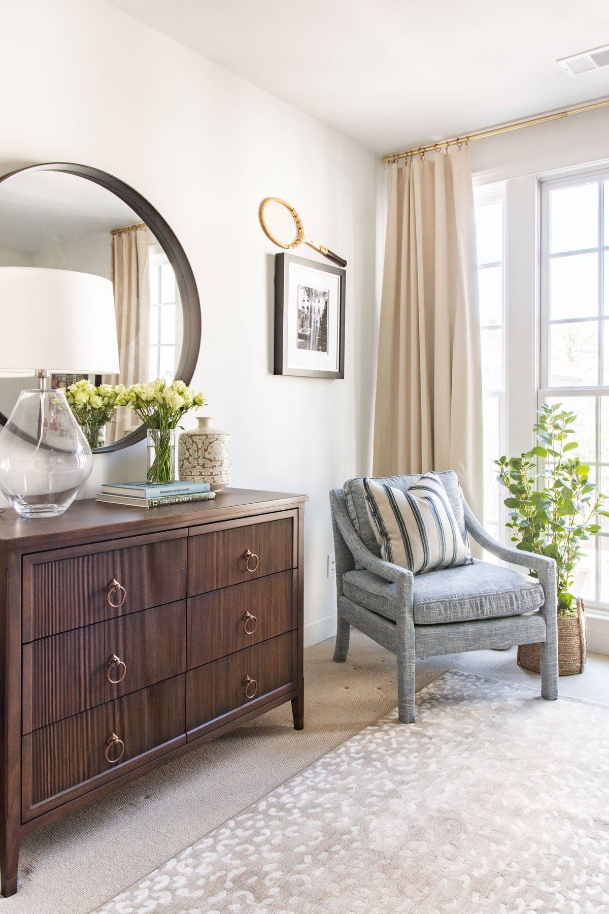 A Classic Primary Bedroom Design With Frontgate