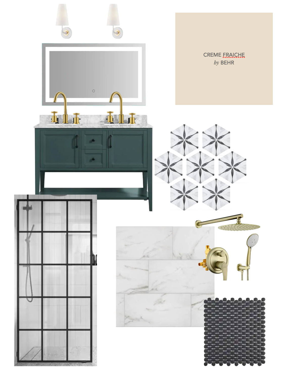 West Midtown Primary Bathroom Design