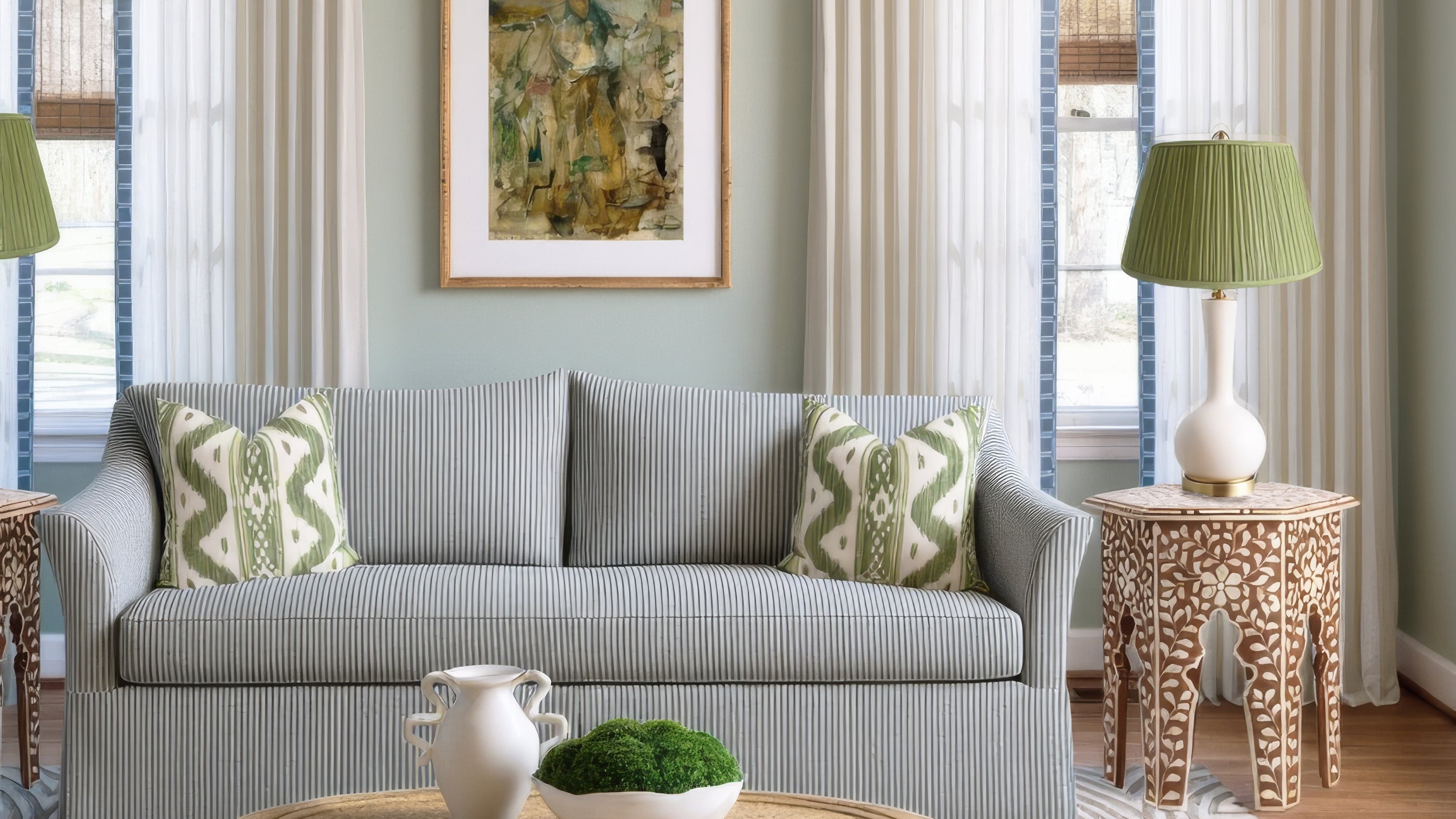 Table Lamps & Pleated Shades