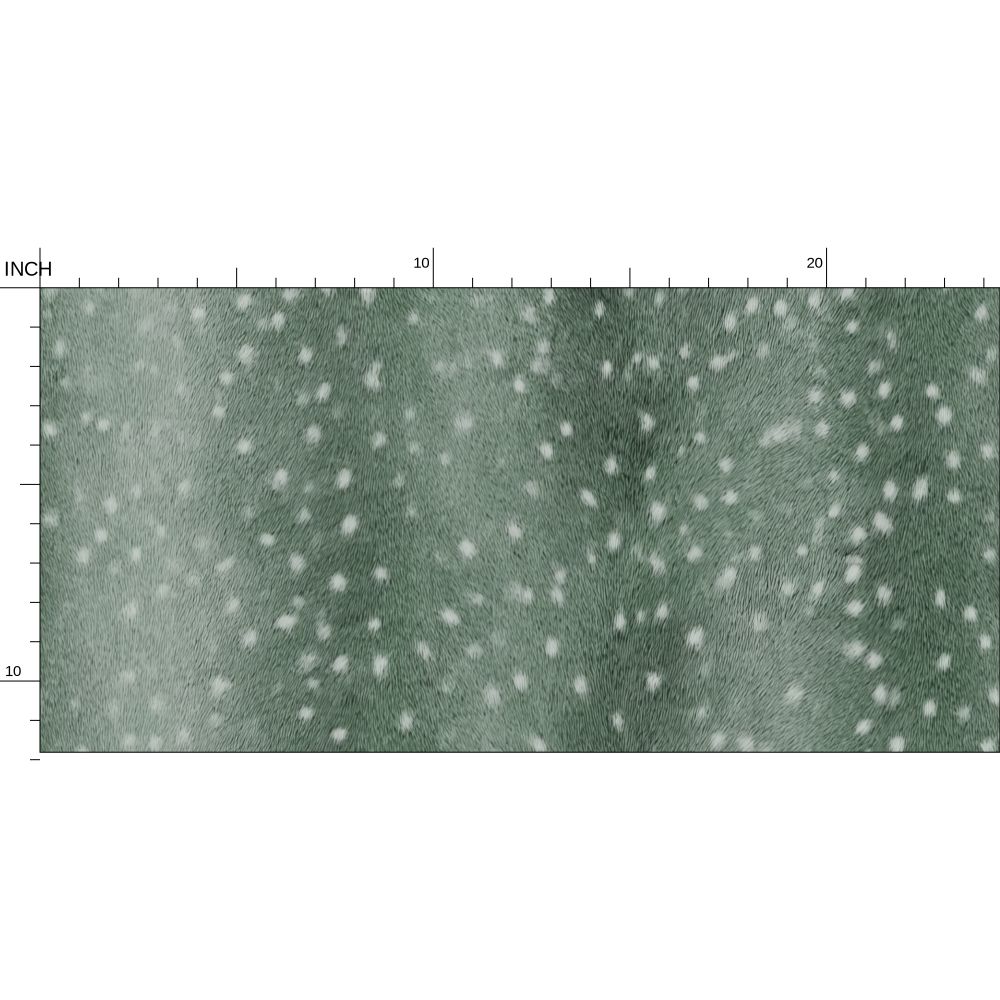 Wilde Spotted Antelope Hide Wallpaper – Moss Green by Kevin Francis Design | Luxury Area Rugs & Home Decor