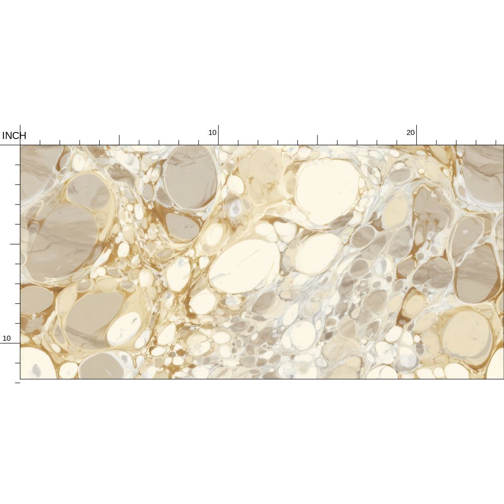 Keats Pebble Marbled Wallpaper – Beige/Cream by Kevin Francis Design | Luxury Area Rugs & Home Decor