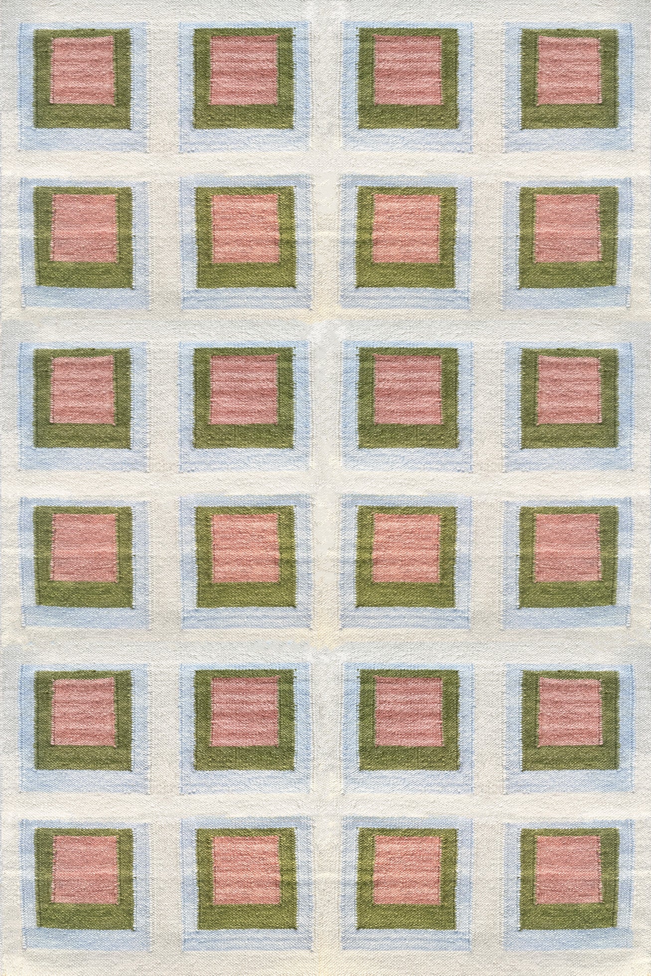 Color Study Handwoven Wool Flatweave Rug by Kevin Francis Design | Luxury Area Rugs & Home Decor