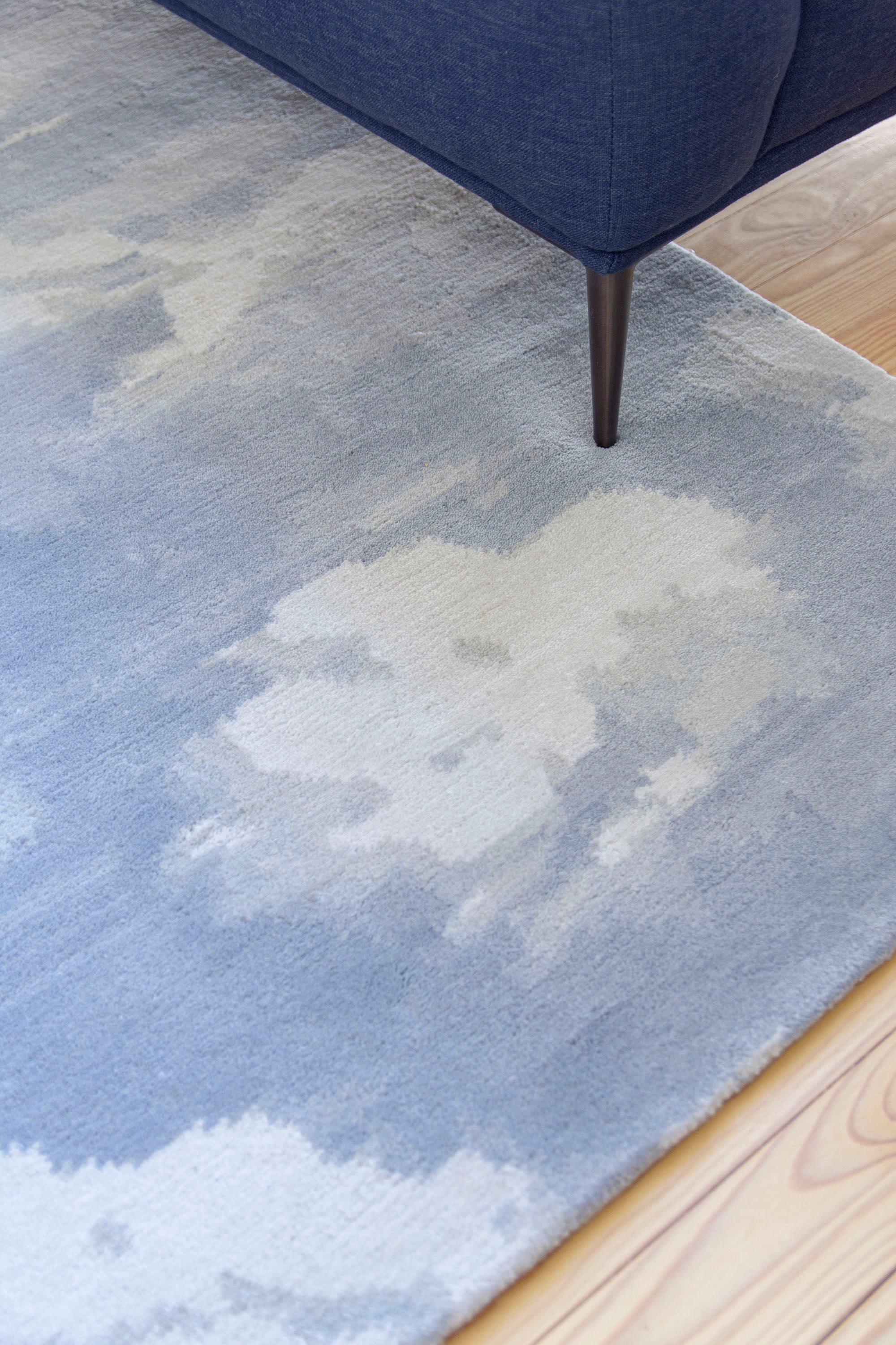 Cumulus Cloud Tibetan Weave Hand-Knotted Area Rug by Kevin Francis Design | Atlanta Interior Designer | Luxury Home Decor