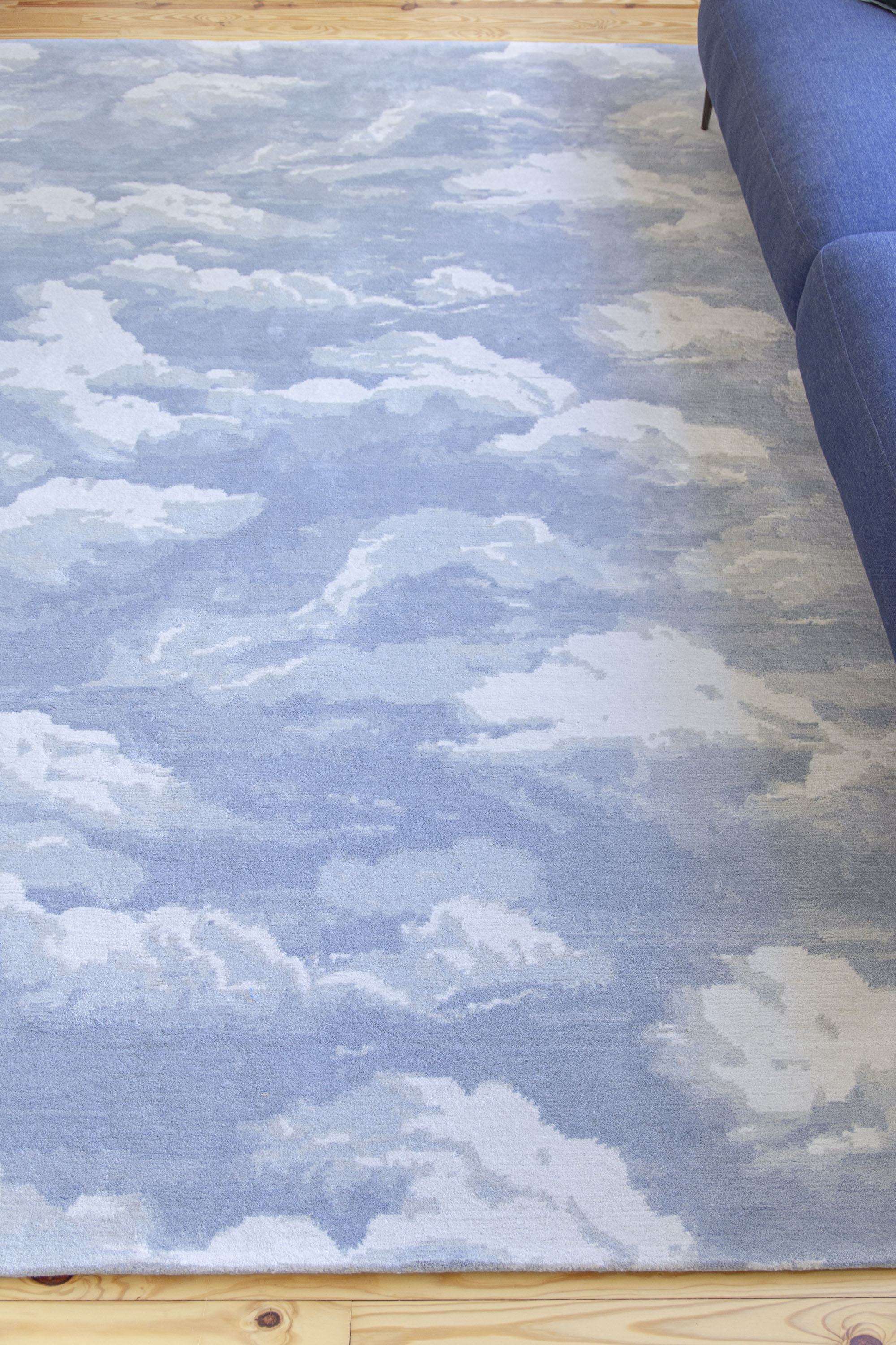 Cumulus Cloud Tibetan Weave Hand-Knotted Area Rug by Kevin Francis Design | Atlanta Interior Designer | Luxury Home Decor