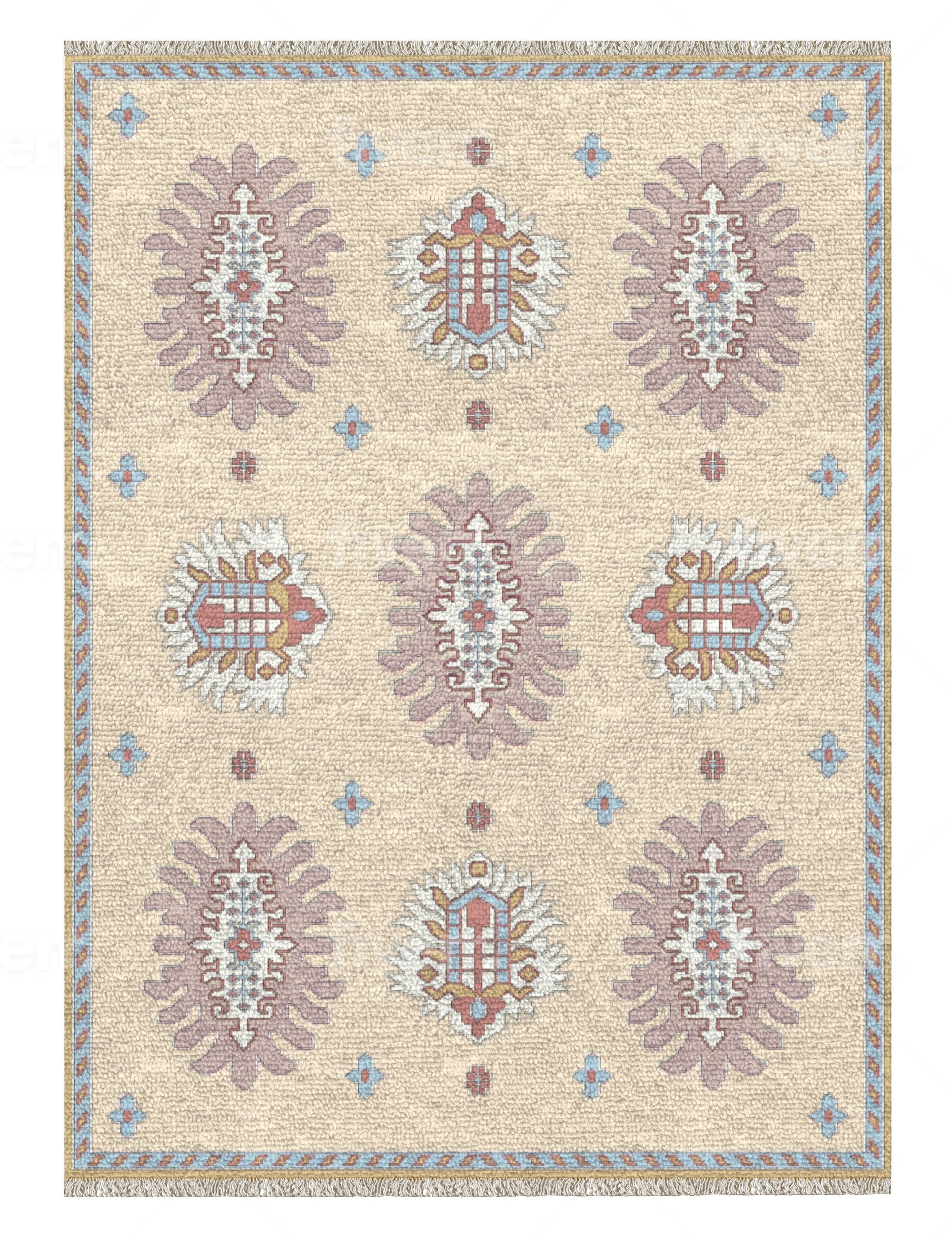 Cairene Hand-Knotted Wool Area Rug by Kevin Francis Design | Luxury Area Rugs & Home Decor