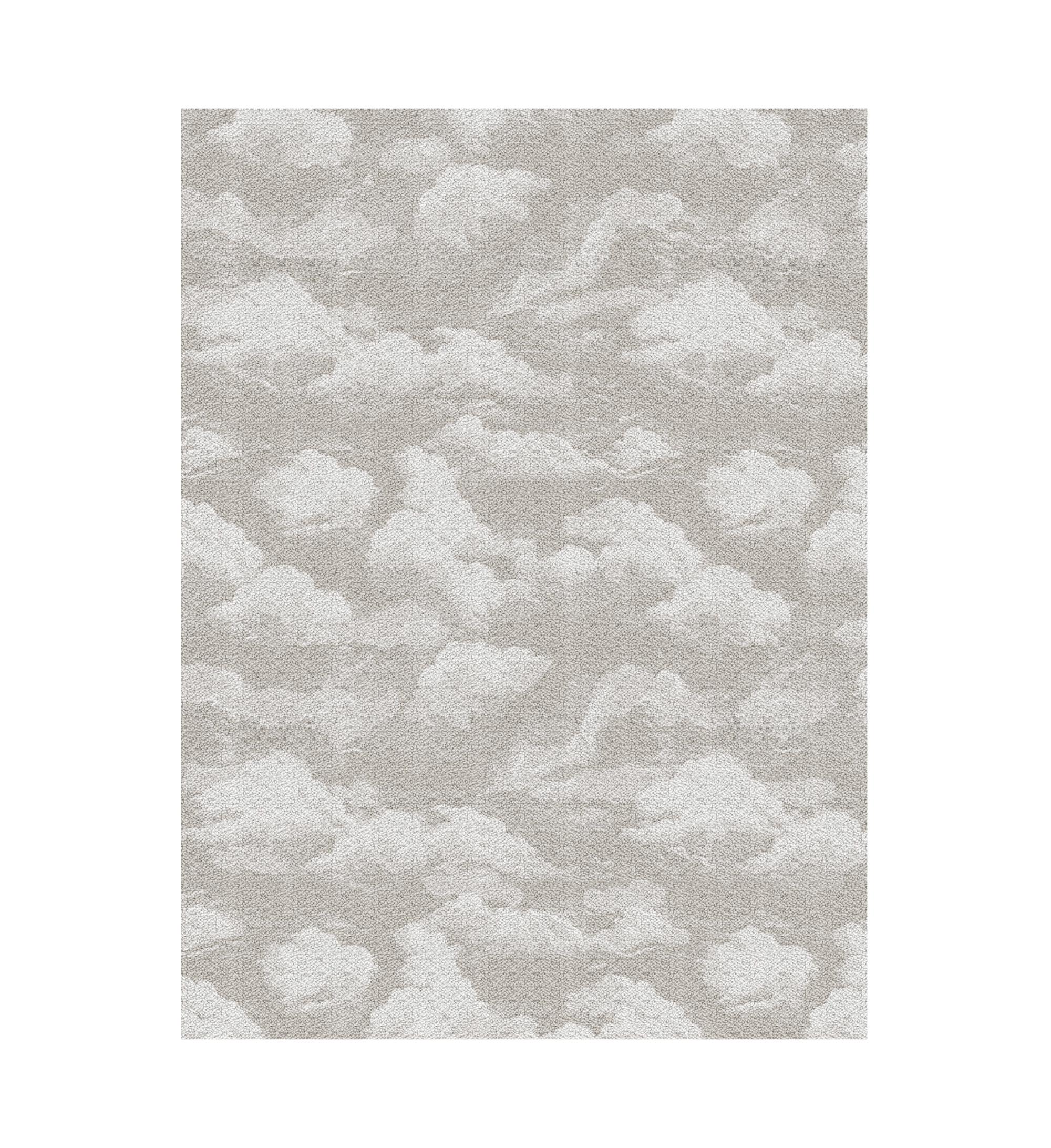 Cumulus Cloud Hand-Knotted Tibetan Weave Wool Area Rug by Kevin Francis Design | Atlanta Interior Designer | Luxury Home Decor