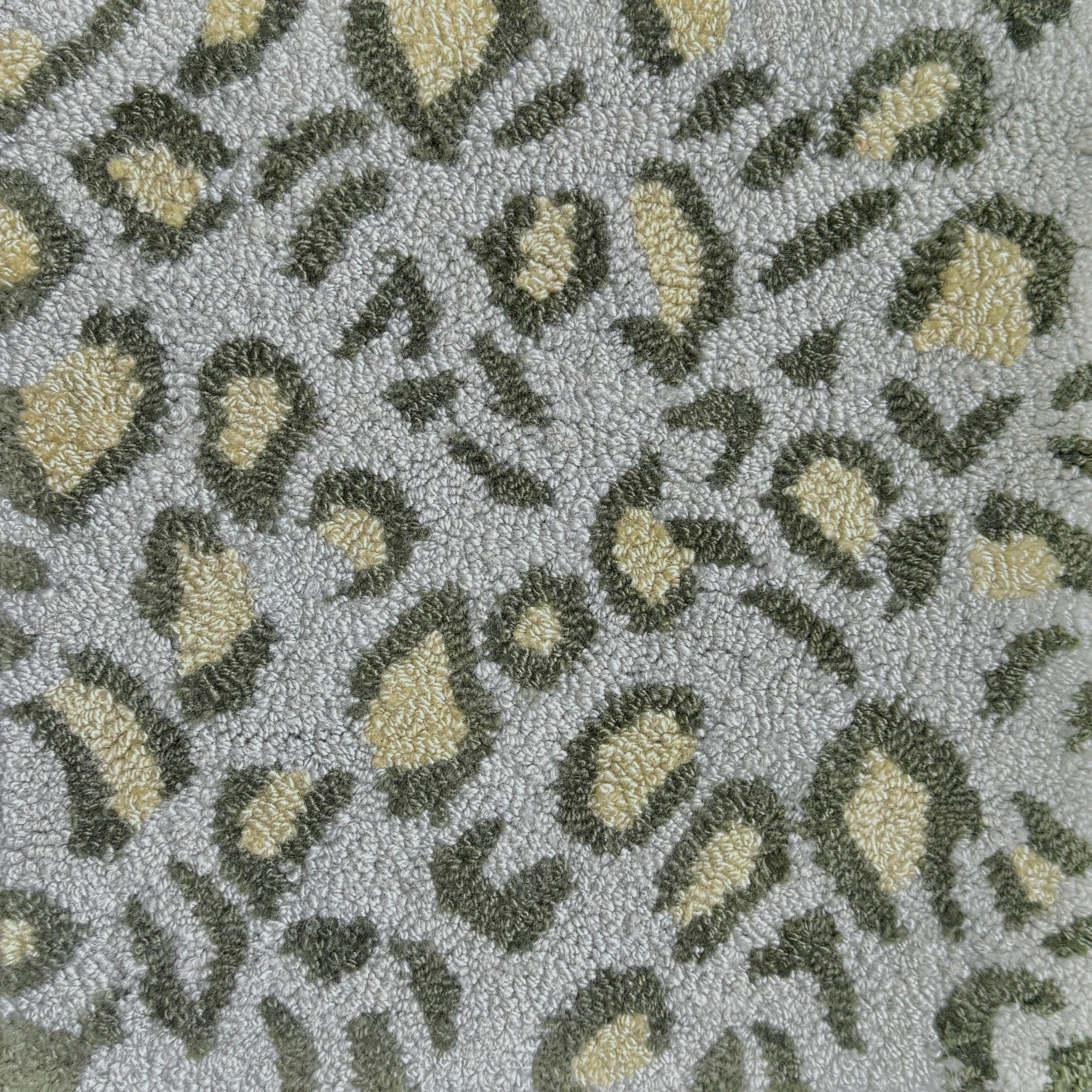 Panthera Spotted Leopard Hand-Looped Area Rug by Kevin Francis Design | Luxury Area Rugs & Home Decor