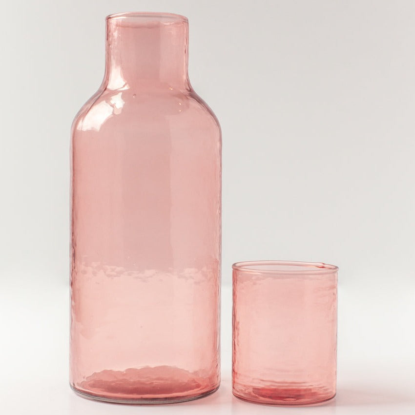 Guest Bedroom Carafe Set (Blush) by Kevin Francis Design | Luxury Area Rugs & Home Decor