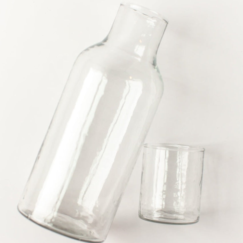 Guest Bedroom Carafe Set (Clear)