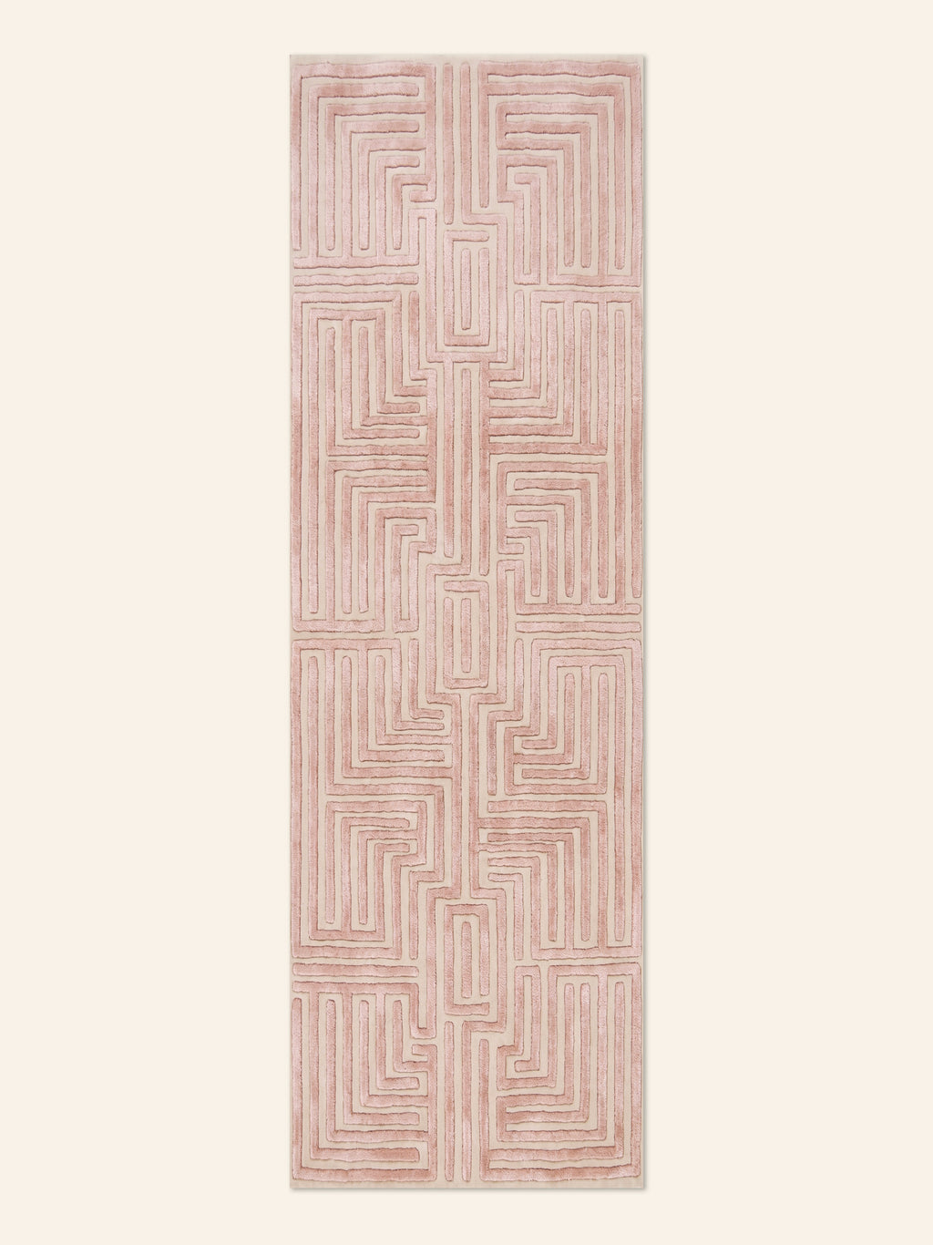 Knossos Hand-Tufted Maze Rug