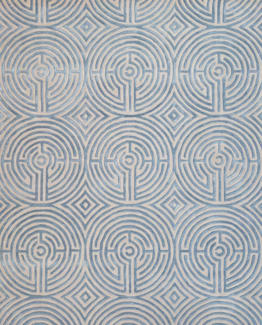 Lucca Hand-Tufted Maze Rug